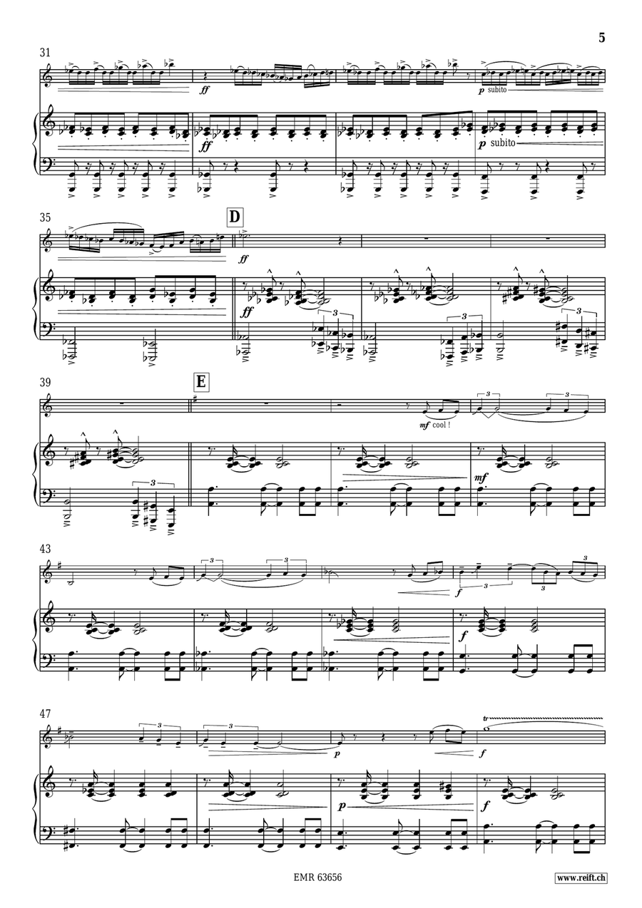 The Night Of All Mysteries Horn scores gallery preview page 7