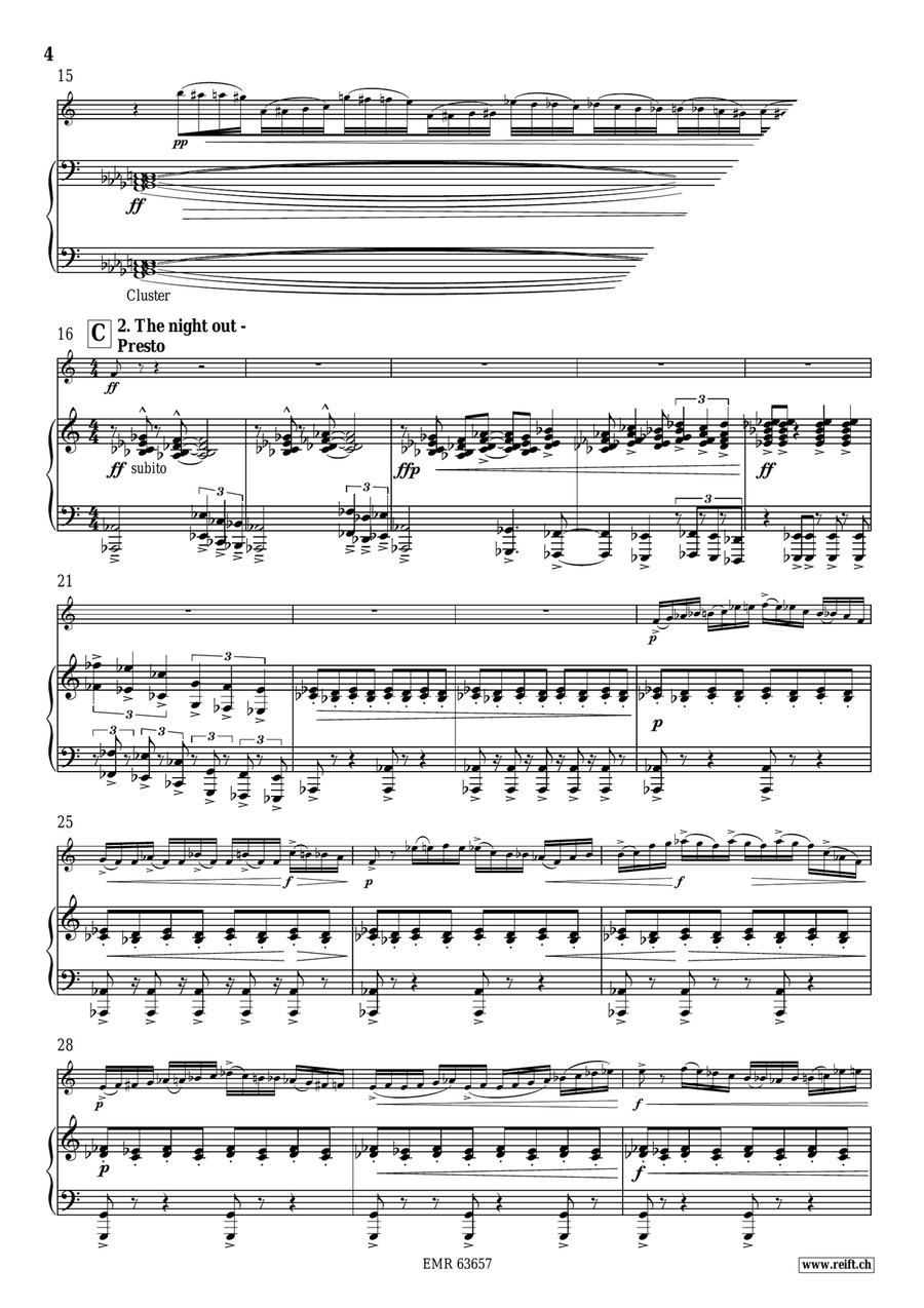 The Night Of All Mysteries Horn scores gallery preview page 6