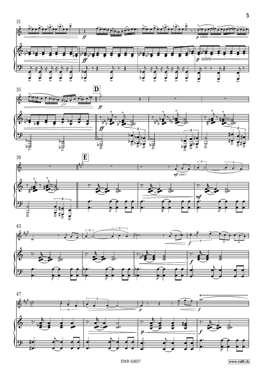 The Night Of All Mysteries Horn scores gallery preview page 7