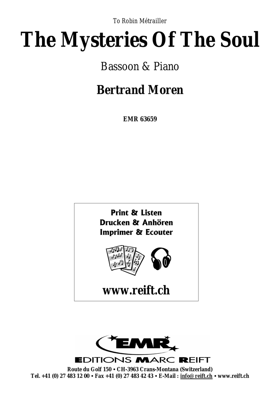 The Mysteries Of The Soul Bassoon Solo scores gallery preview page 2