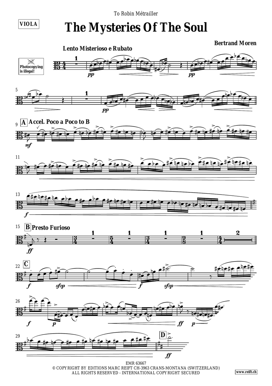 The Mysteries Of The Soul Piano Accompaniment scores gallery preview page 4