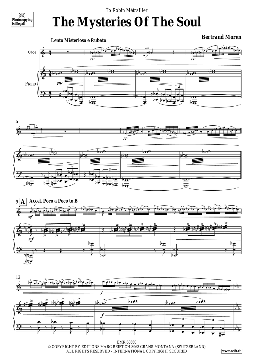 The Mysteries Of The Soul Piano Accompaniment scores gallery preview page 5