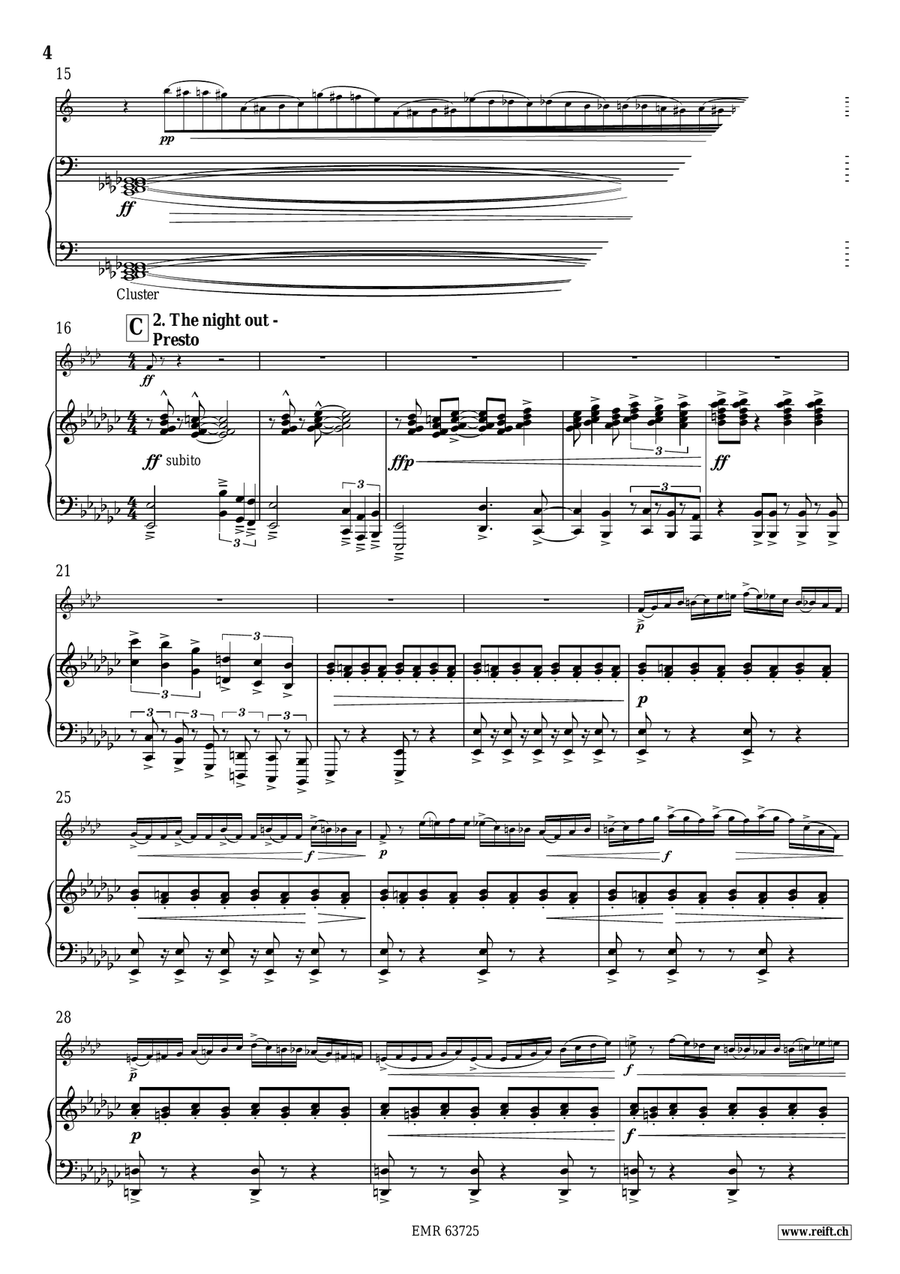 The Night Of All Mysteries Voice Solo scores gallery preview page 6