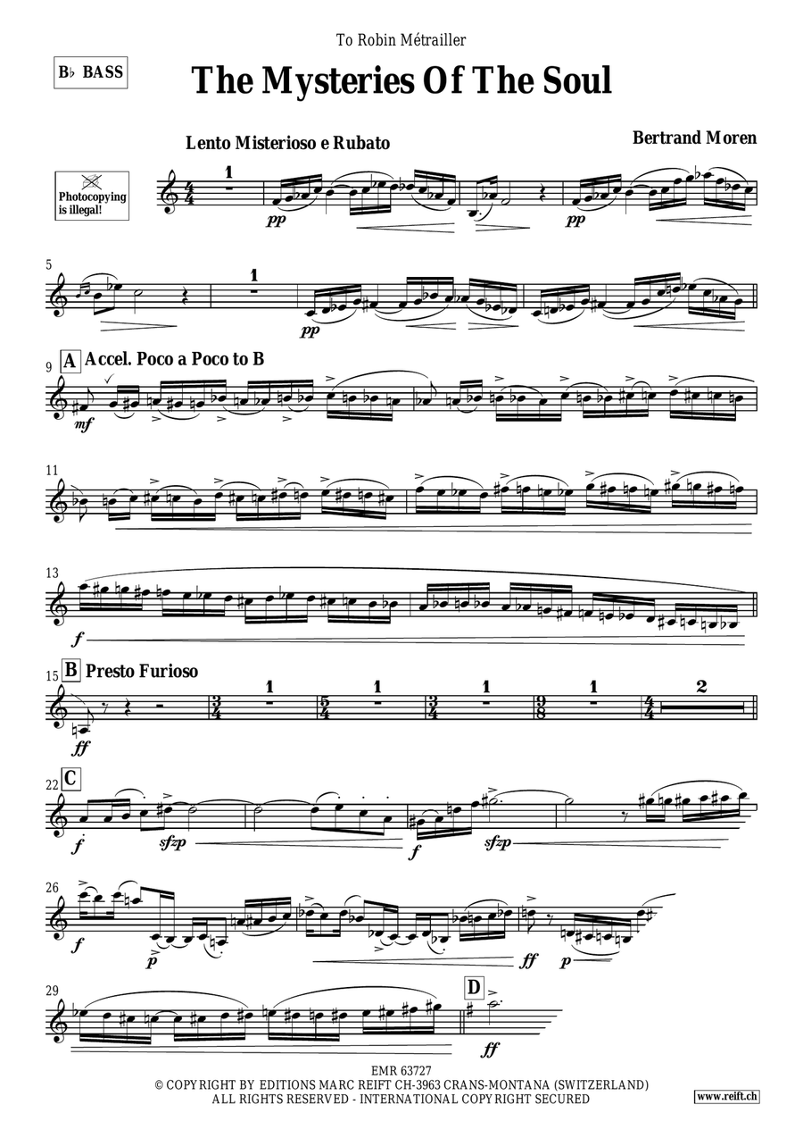 The Mysteries Of The Soul Voice Solo scores gallery preview page 4