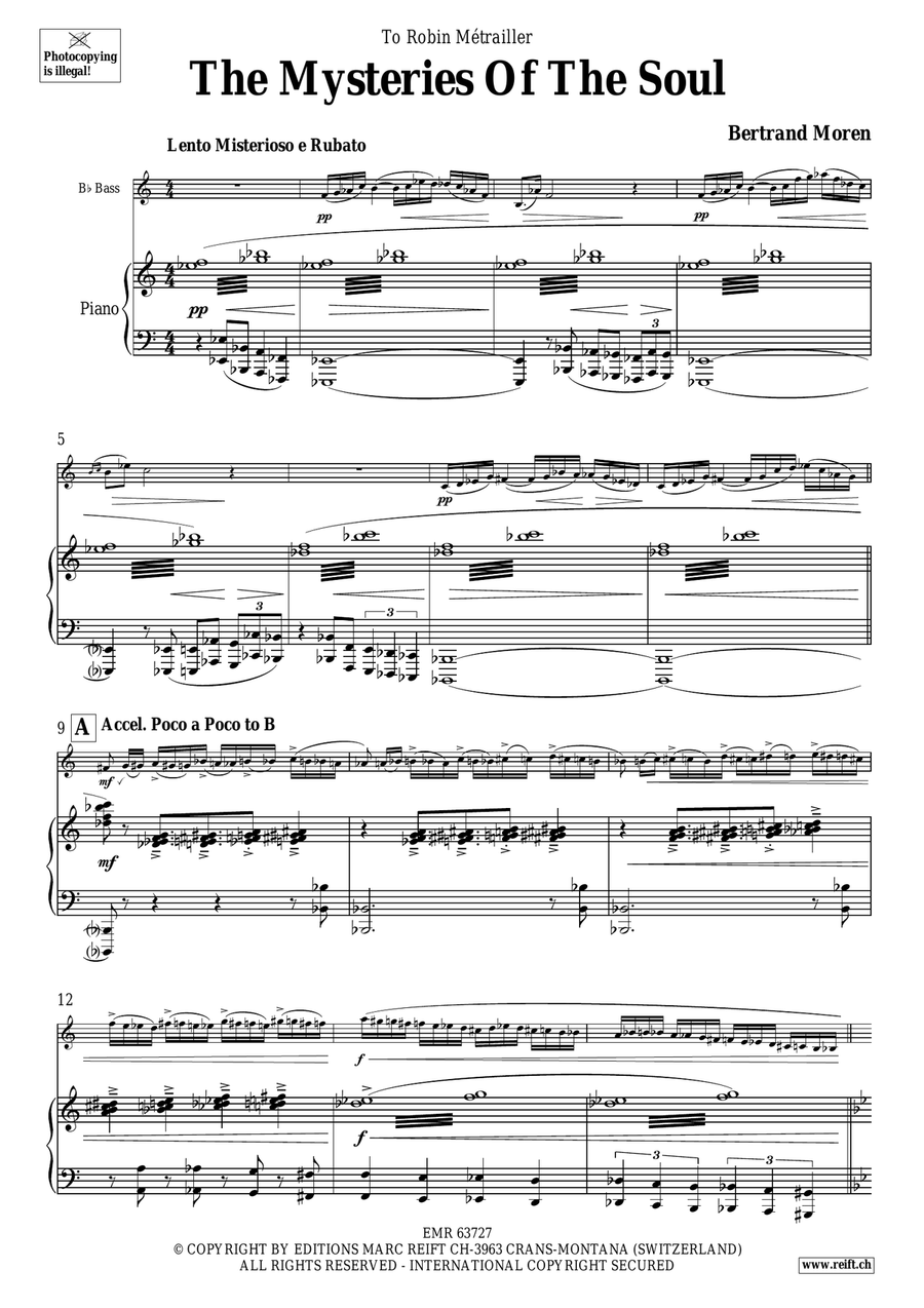 The Mysteries Of The Soul Voice Solo scores gallery preview page 5