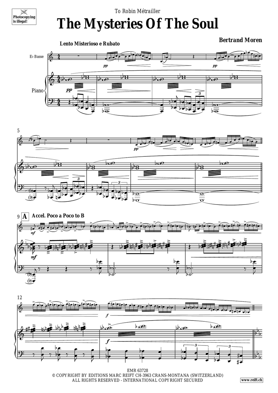 The Mysteries Of The Soul Voice Solo scores gallery preview page 5