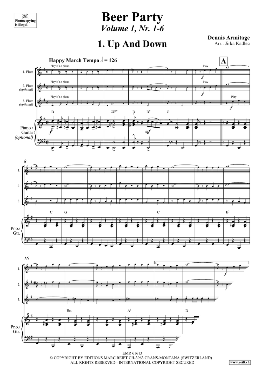 Beer Party Volume 1 Beer Party Volume 1 Flute Trio scores gallery preview page 4
