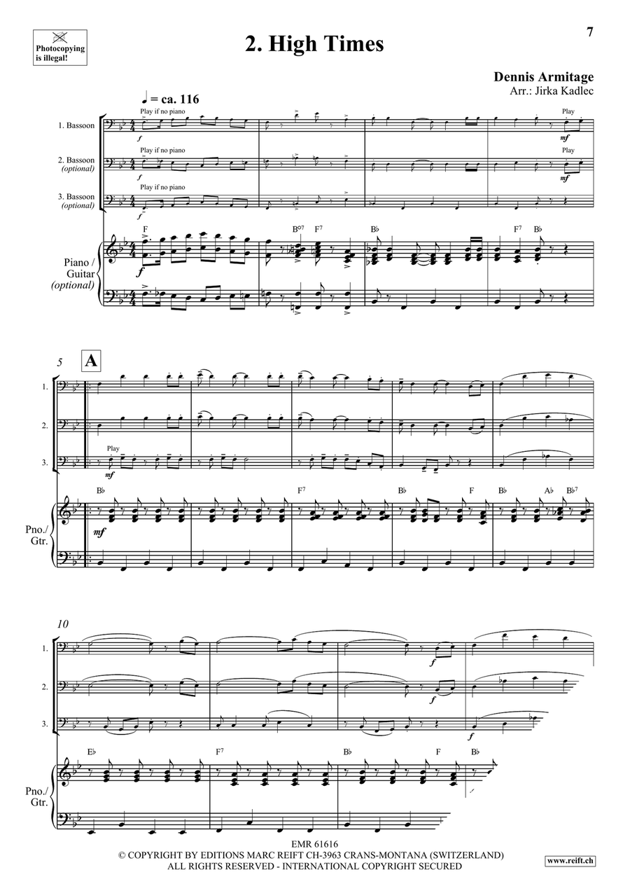 Beer Party Volume 1 Beer Party Volume 1 Bassoon scores gallery preview page 5