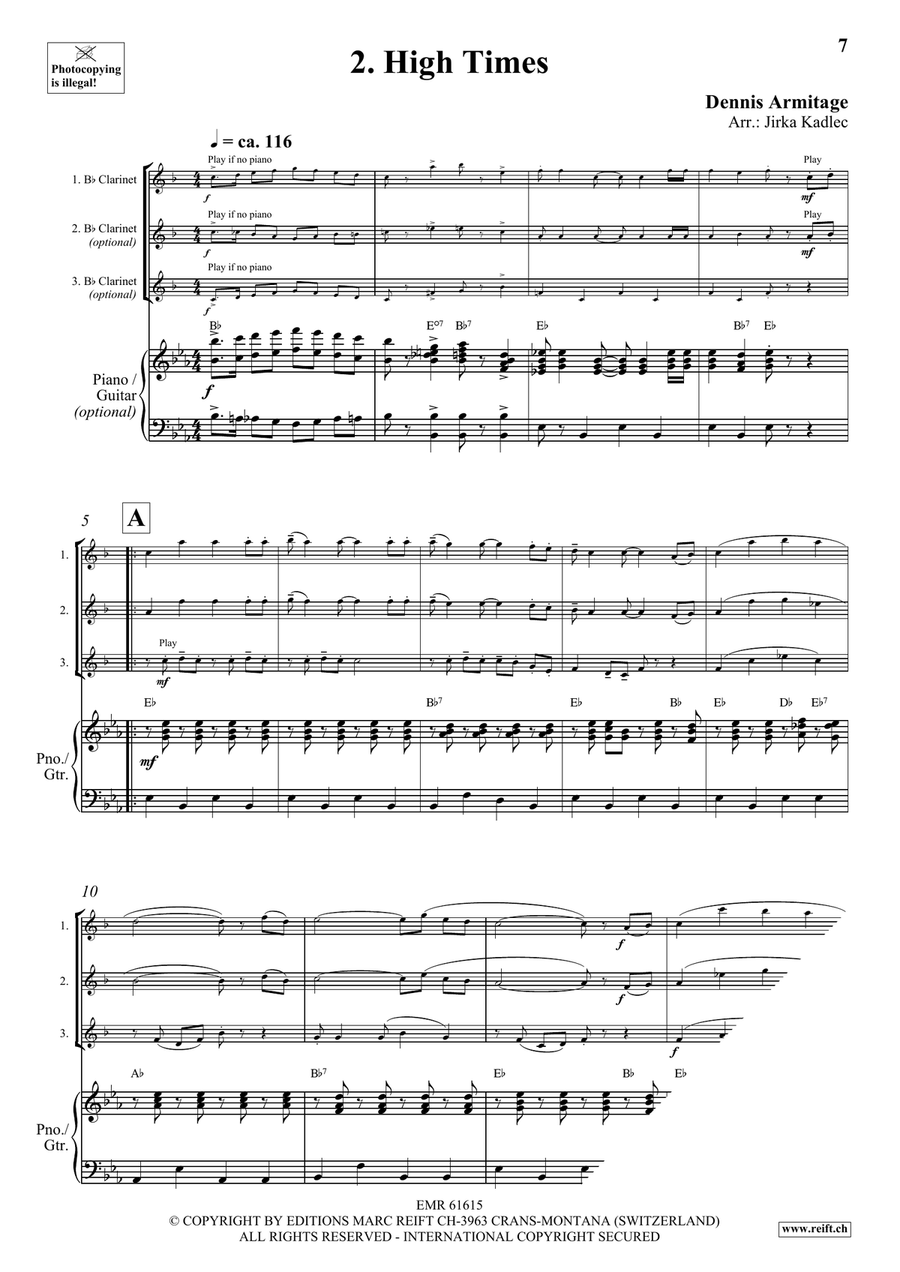 Beer Party Volume 1 Beer Party Volume 1 Clarinet scores gallery preview page 5