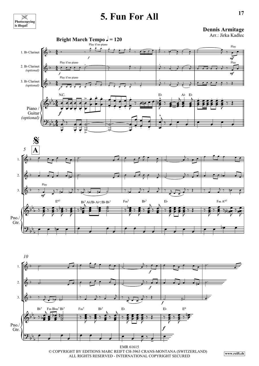 Beer Party Volume 1 Beer Party Volume 1 Clarinet scores gallery preview page 8