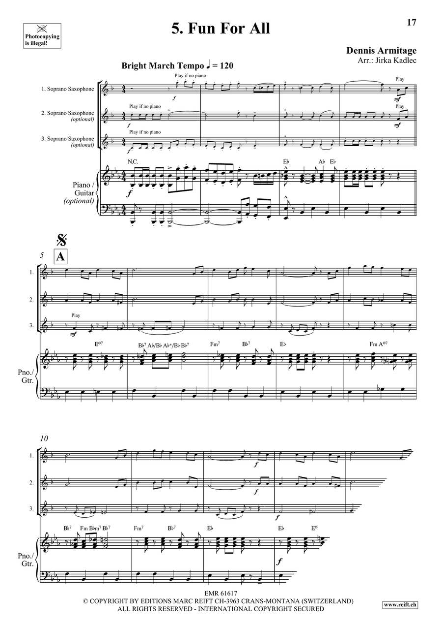 Beer Party Volume 1 Beer Party Volume 1 Soprano Saxophone scores gallery preview page 8