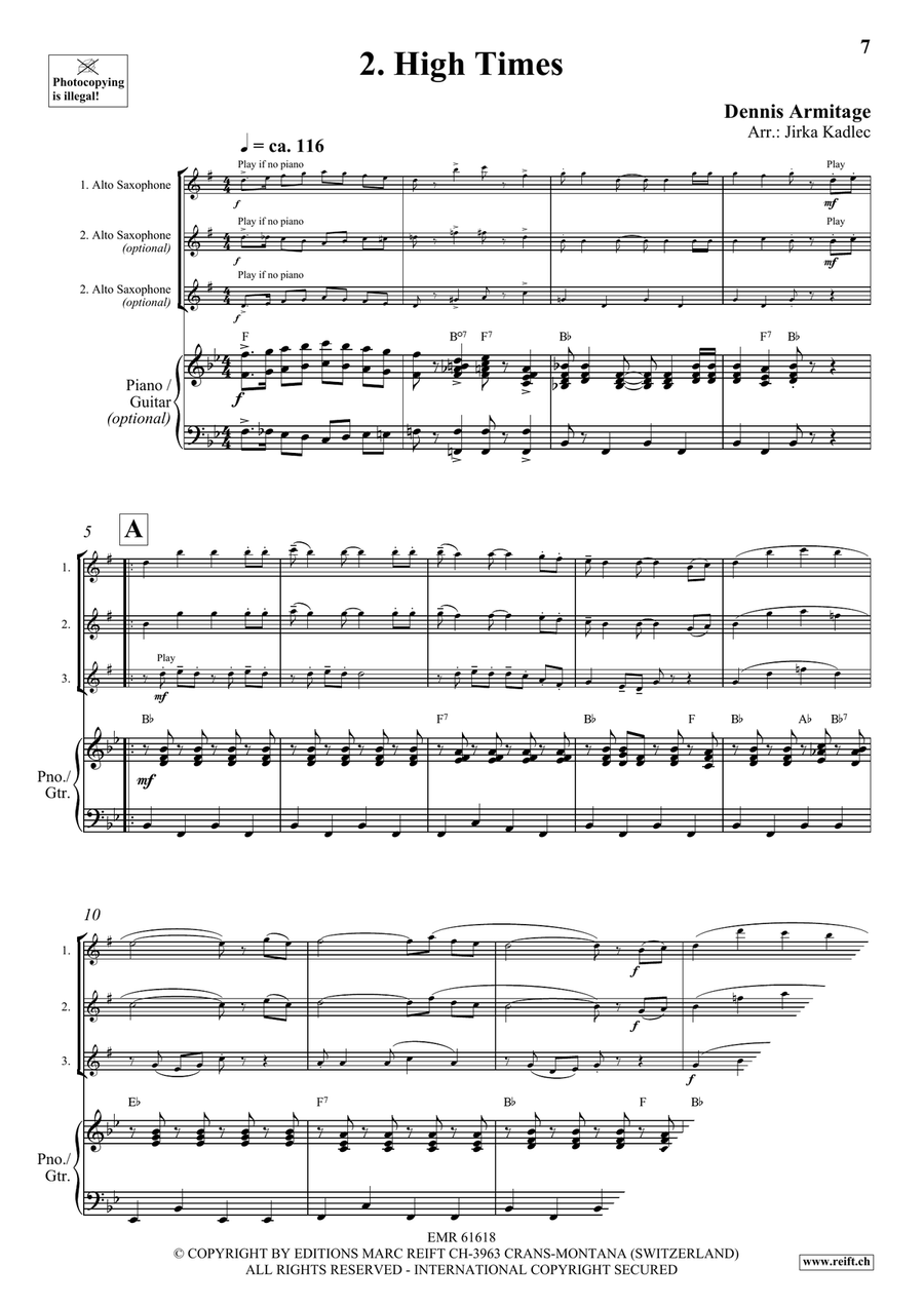 Beer Party Volume 1 Beer Party Volume 1 Alto Saxophone scores gallery preview page 5