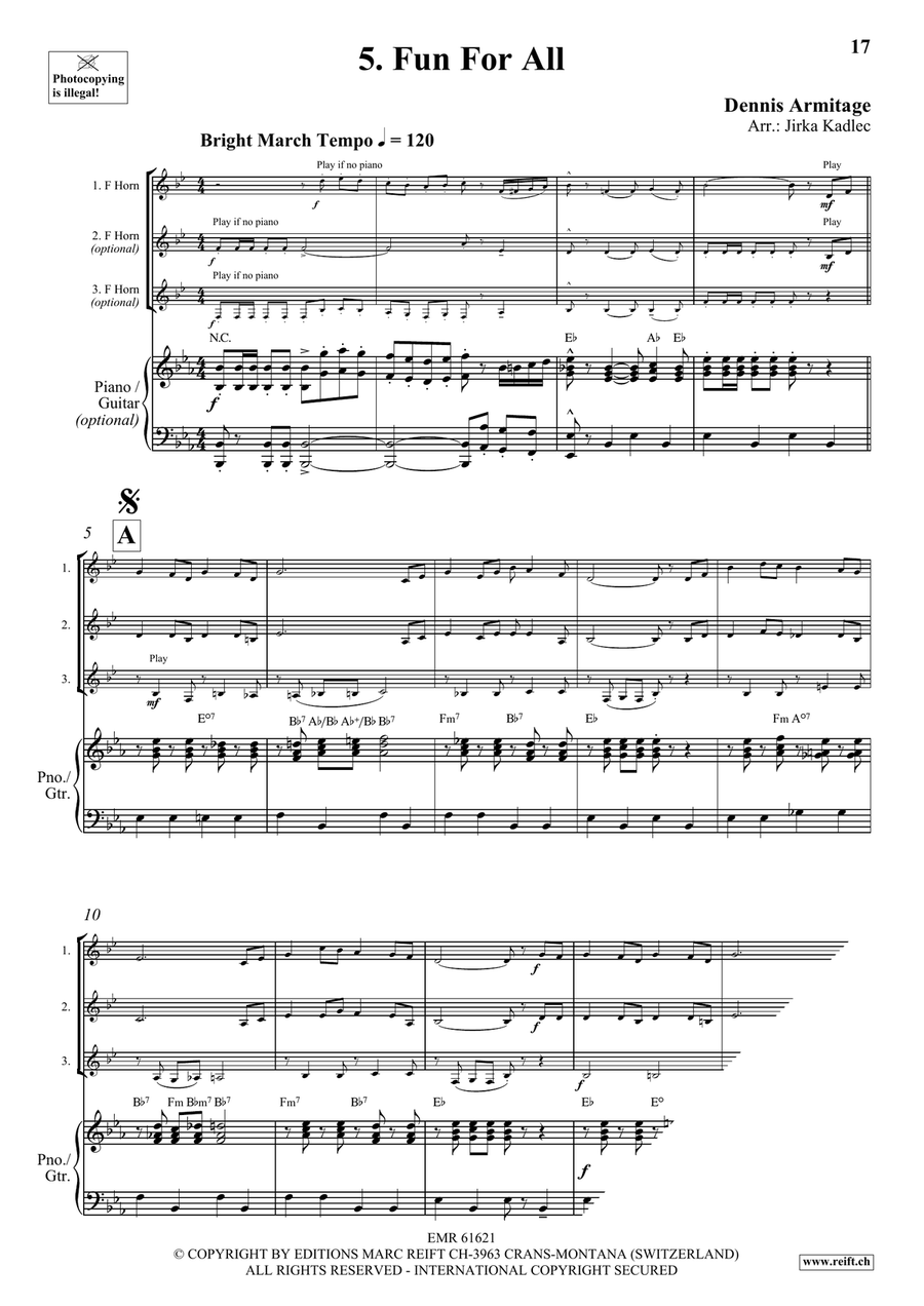 Beer Party Volume 1 Beer Party Volume 1 Horn scores gallery preview page 8