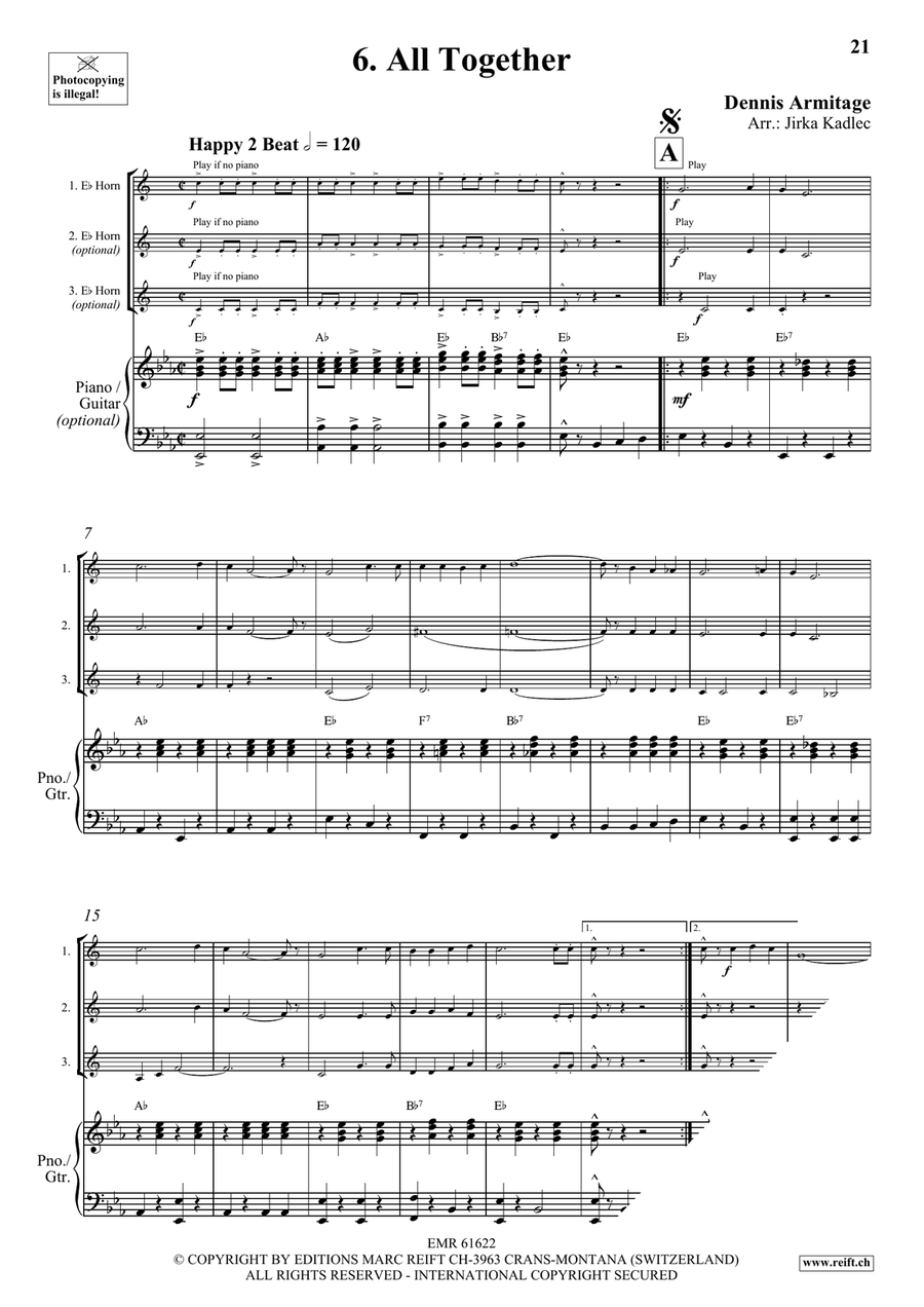Beer Party Volume 1 Beer Party Volume 1 Horn scores gallery preview page 9