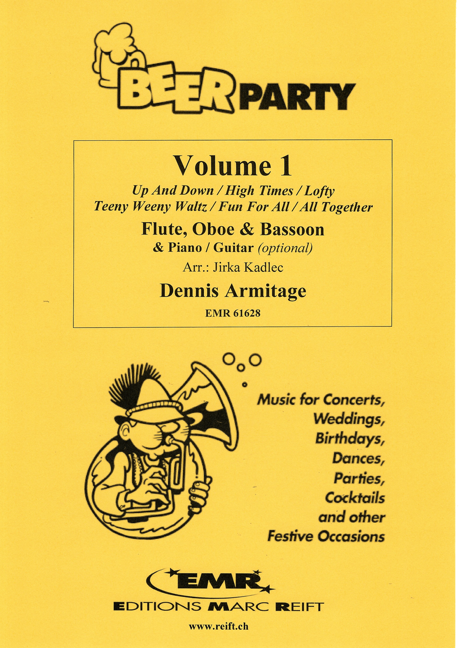 Beer Party Volume 1 Beer Party Volume 1 Bassoon scores gallery preview page 1