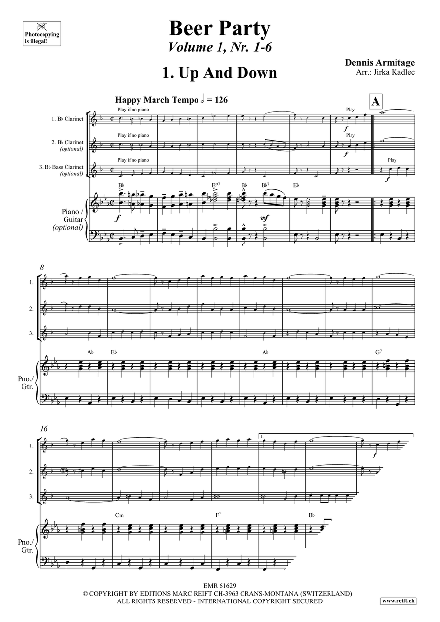 Beer Party Volume 1 Beer Party Volume 1 Bass Clarinet scores gallery preview page 4