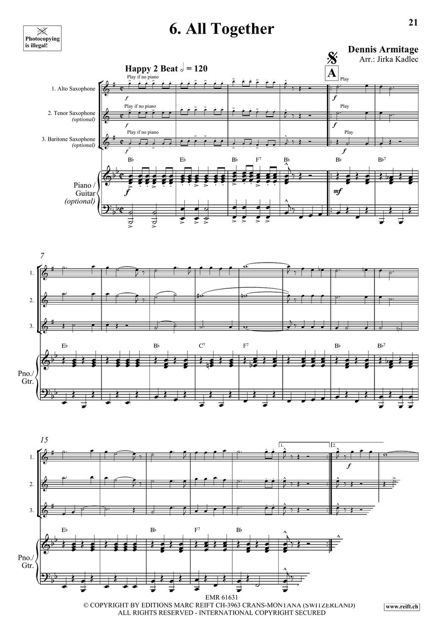 Beer Party Volume 1 Beer Party Volume 1 Tenor Saxophone scores gallery preview page 9
