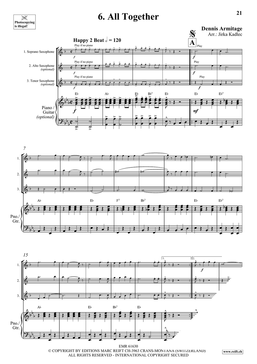 Beer Party Volume 1 Beer Party Volume 1 Tenor Saxophone scores gallery preview page 9