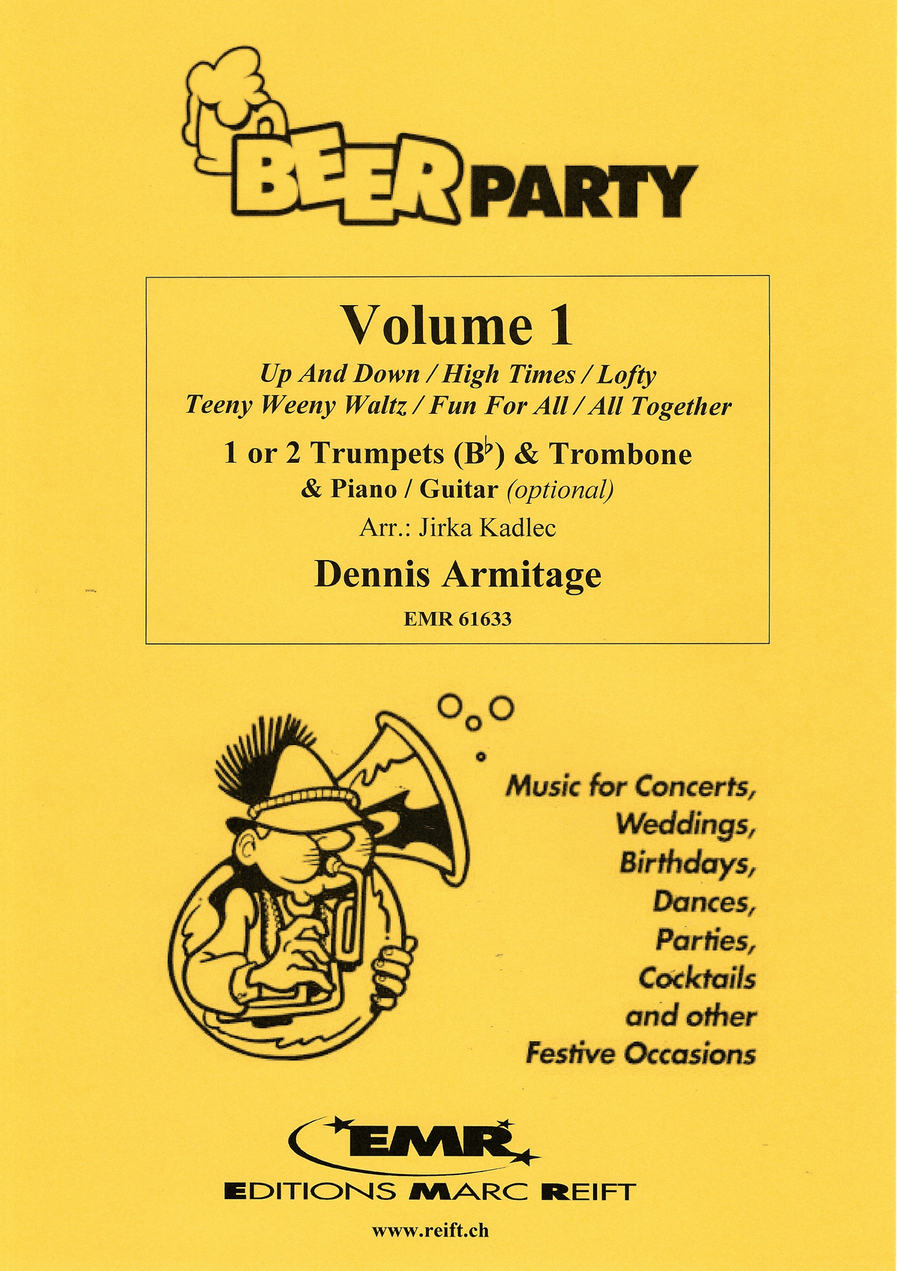 Beer Party Volume 1 Beer Party Volume 1 Trombone scores gallery preview page 1