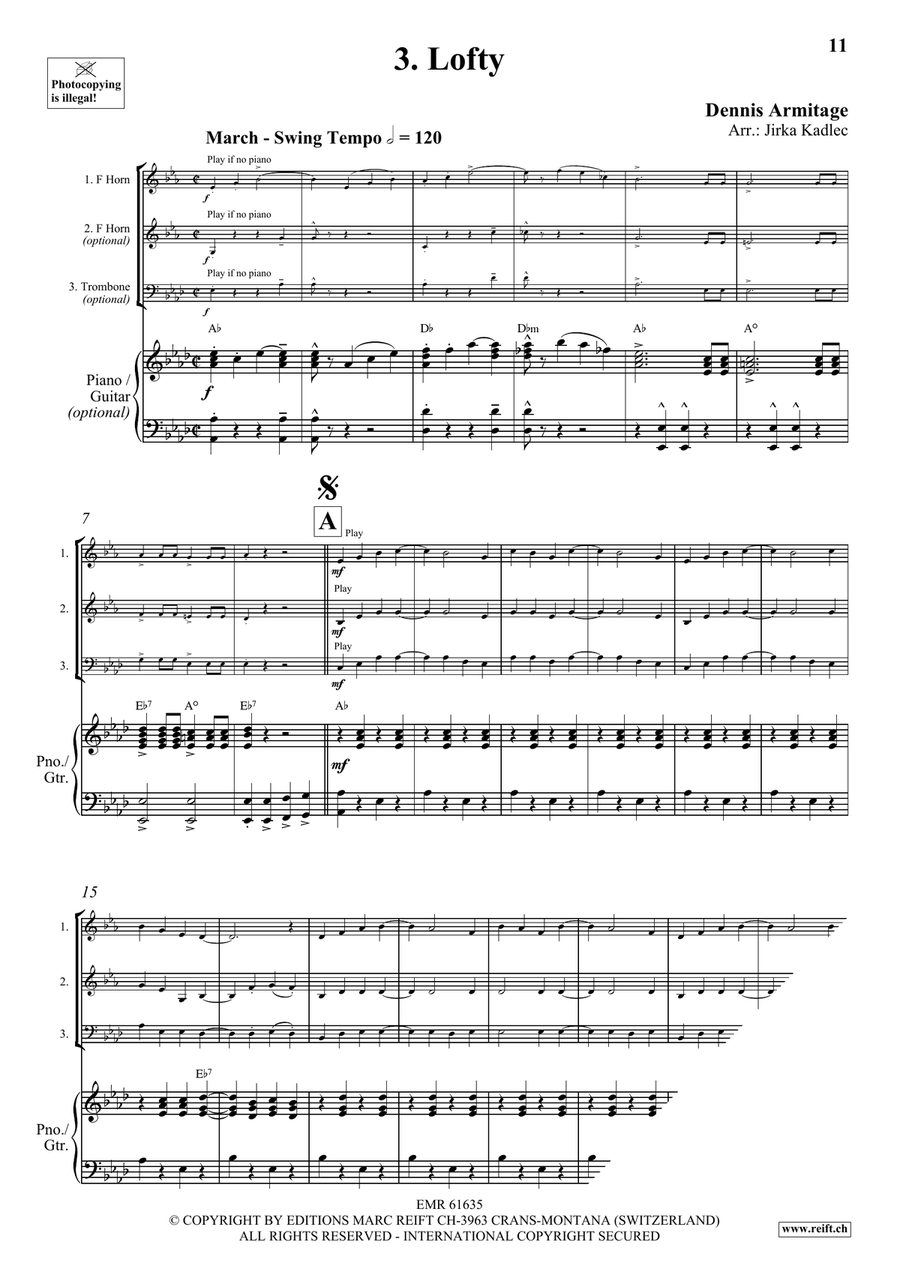 Beer Party Volume 1 Beer Party Volume 1 Horn scores gallery preview page 6