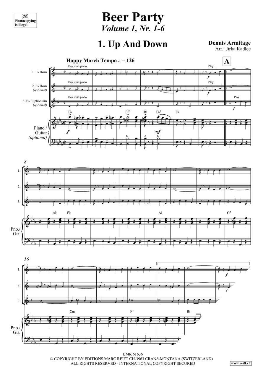 Beer Party Volume 1 Beer Party Volume 1 Euphonium scores gallery preview page 4