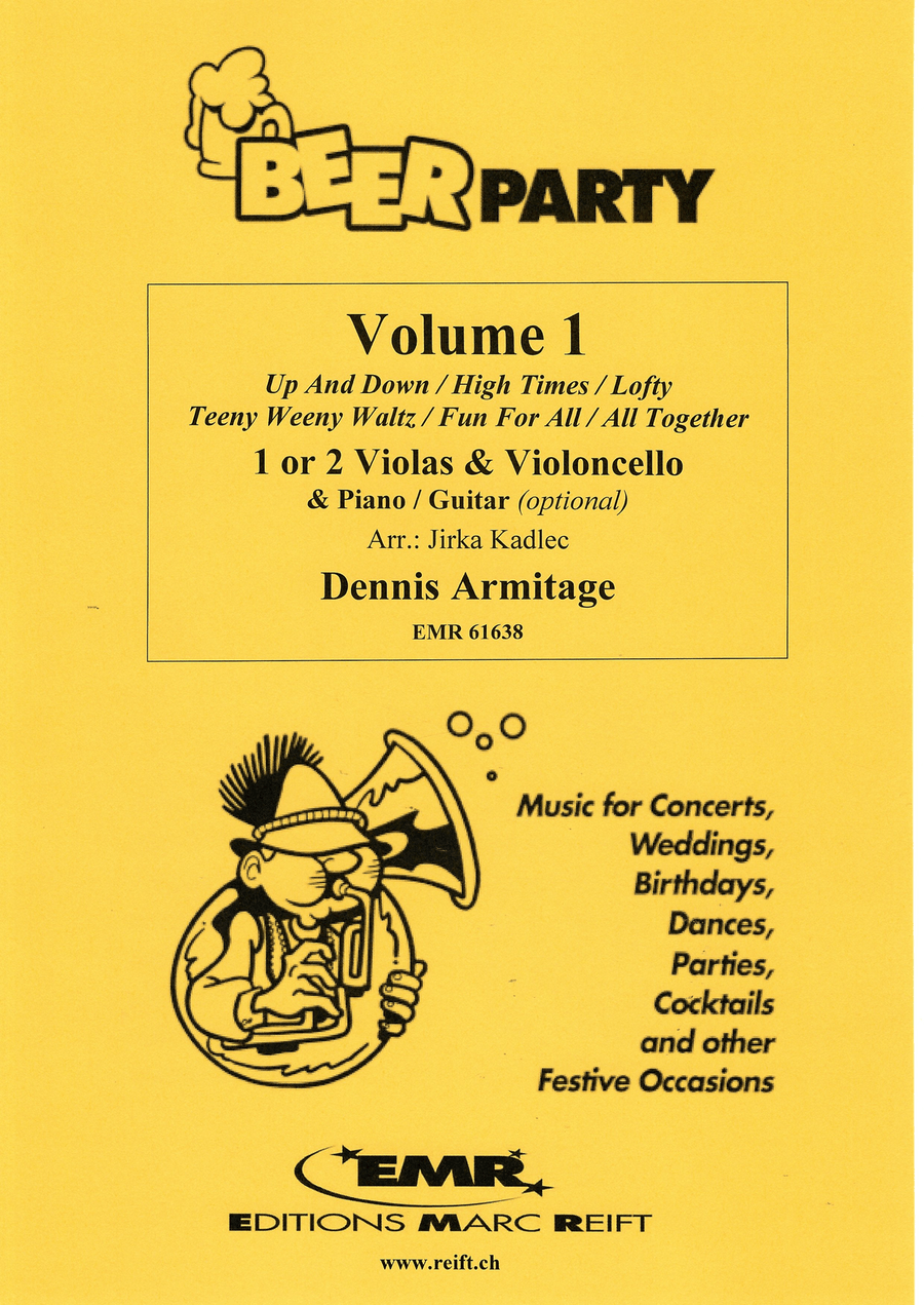 Beer Party Volume 1 Beer Party Volume 1 Cello scores gallery preview page 1