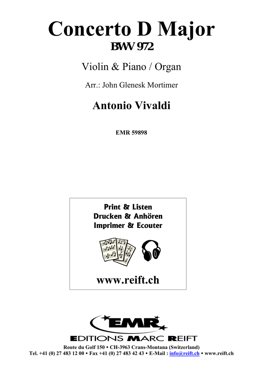 Concerto D Major Concerto D Major Violin Solo scores gallery preview page 2