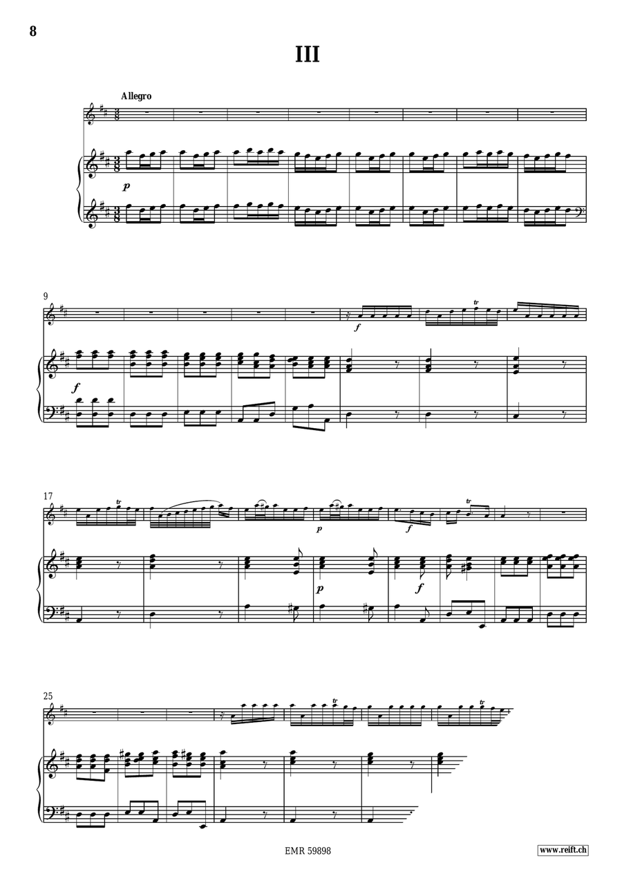 Concerto D Major Concerto D Major Violin Solo scores gallery preview page 6