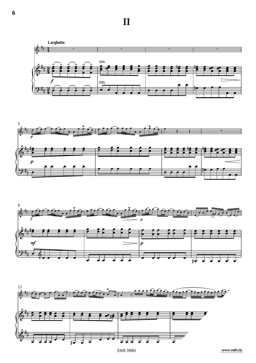 Concerto D Major Concerto D Major Flute Solo scores gallery preview page 5