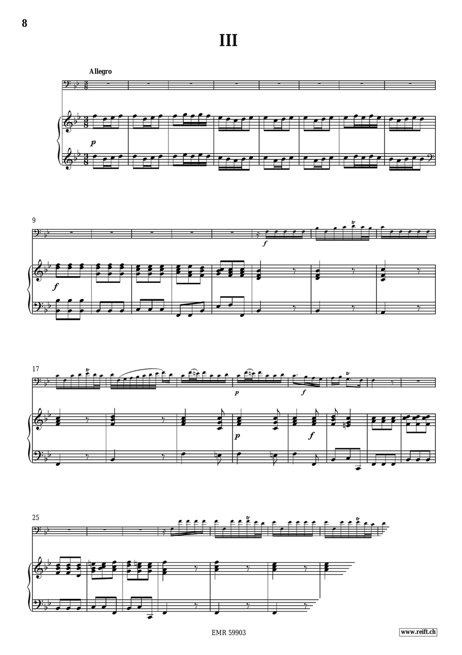 Concerto Bb Major Concerto Bb Major Bassoon Solo scores gallery preview page 6