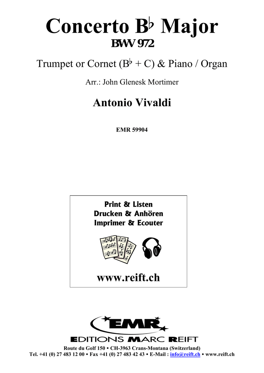 Concerto Bb Major Concerto Bb Major Cornet scores gallery preview page 2