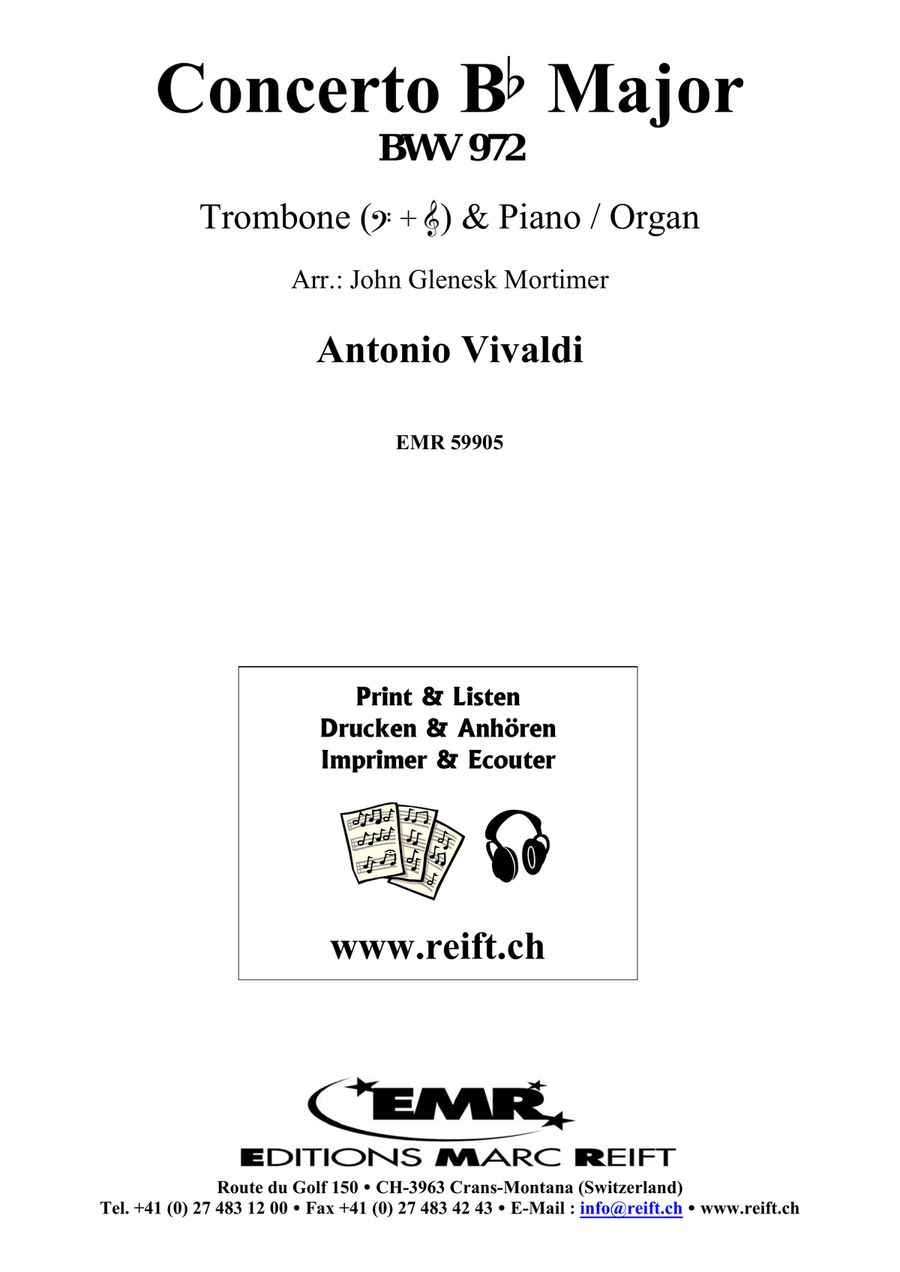 Concerto Bb Major Concerto Bb Major Organ scores gallery preview page 2