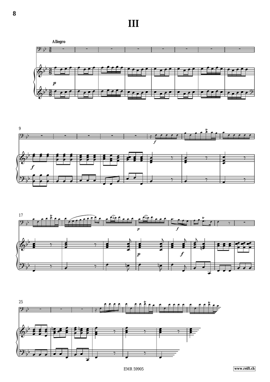 Concerto Bb Major Concerto Bb Major Organ scores gallery preview page 6