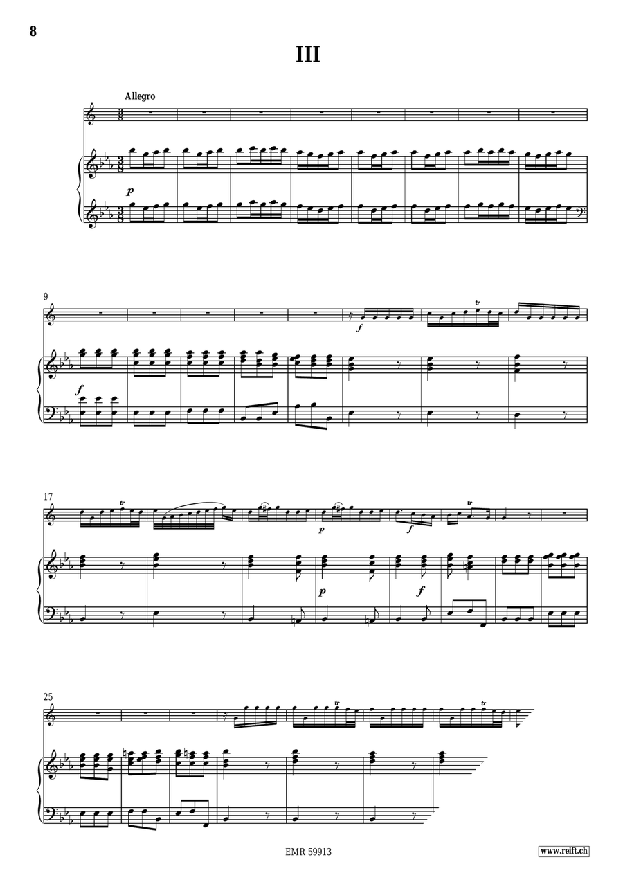 Concerto Eb Major Concerto Eb Major Horn scores gallery preview page 6