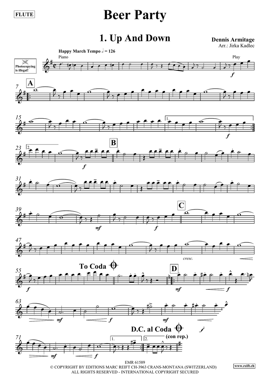 Beer Party Beer Party Flute Solo scores gallery preview page 4