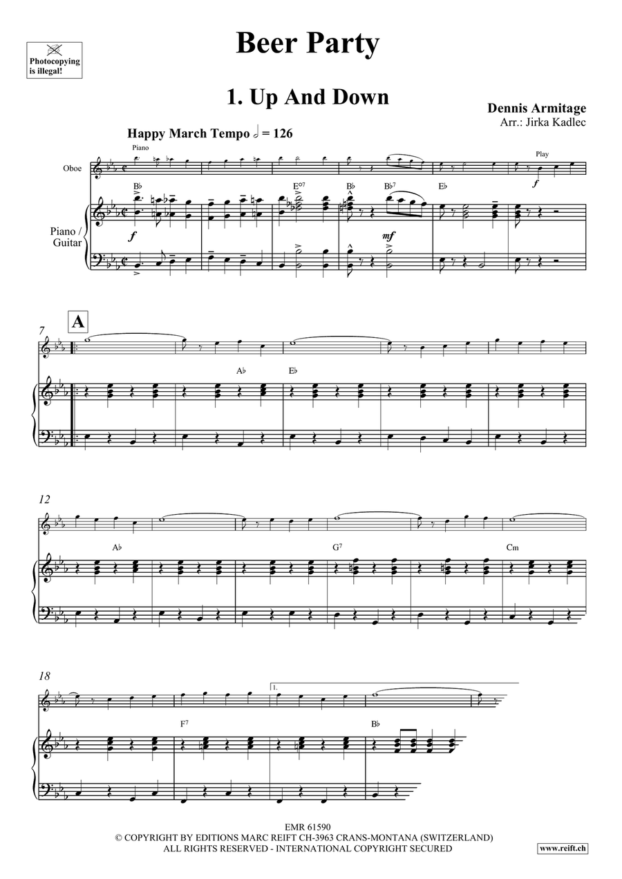 Beer Party Beer Party Piano Accompaniment scores gallery preview page 5