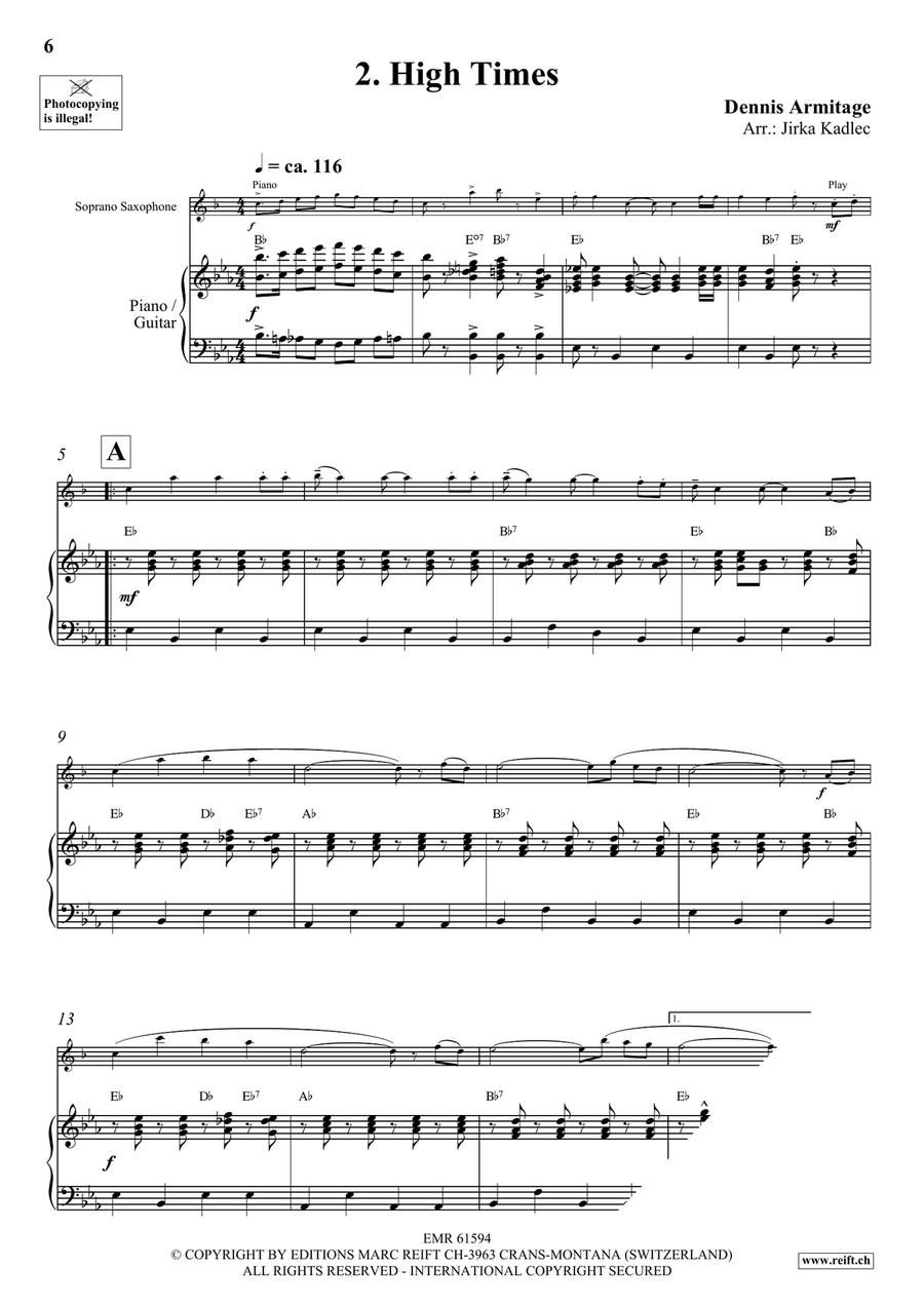 Beer Party Beer Party Soprano Saxophone scores gallery preview page 6