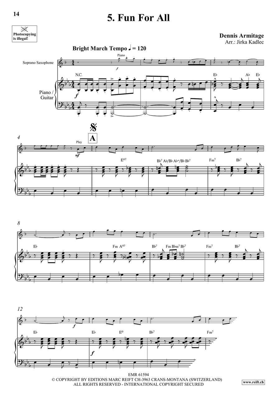Beer Party Beer Party Soprano Saxophone scores gallery preview page 9