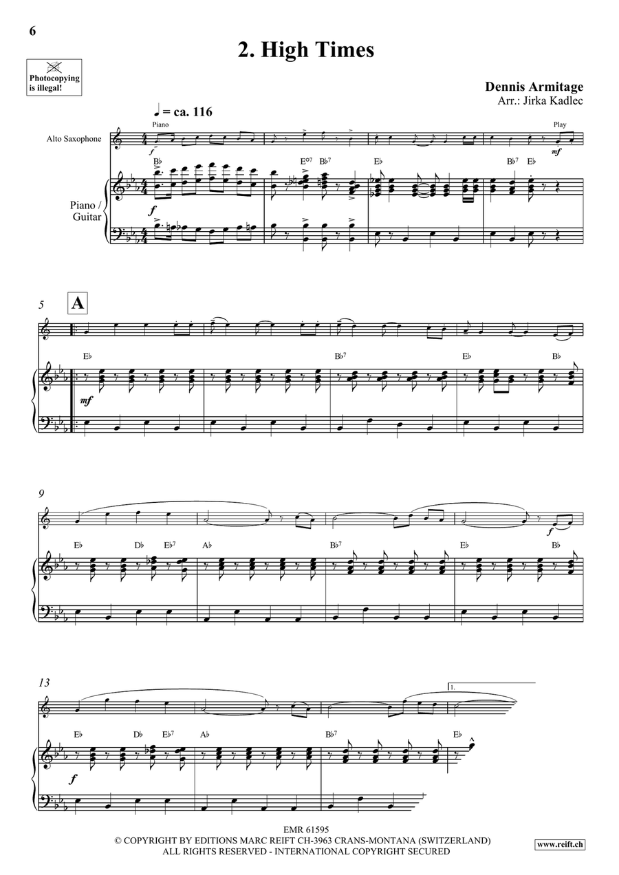 Beer Party Beer Party Alto Saxophone scores gallery preview page 6