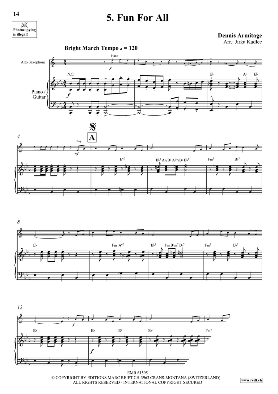 Beer Party Beer Party Alto Saxophone scores gallery preview page 9