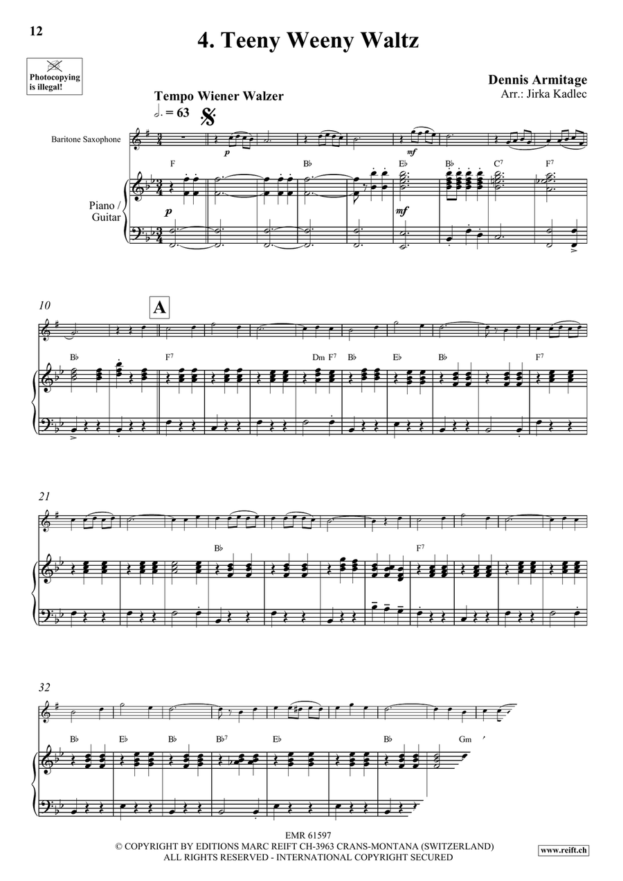Beer Party Beer Party Baritone Saxophone scores gallery preview page 8