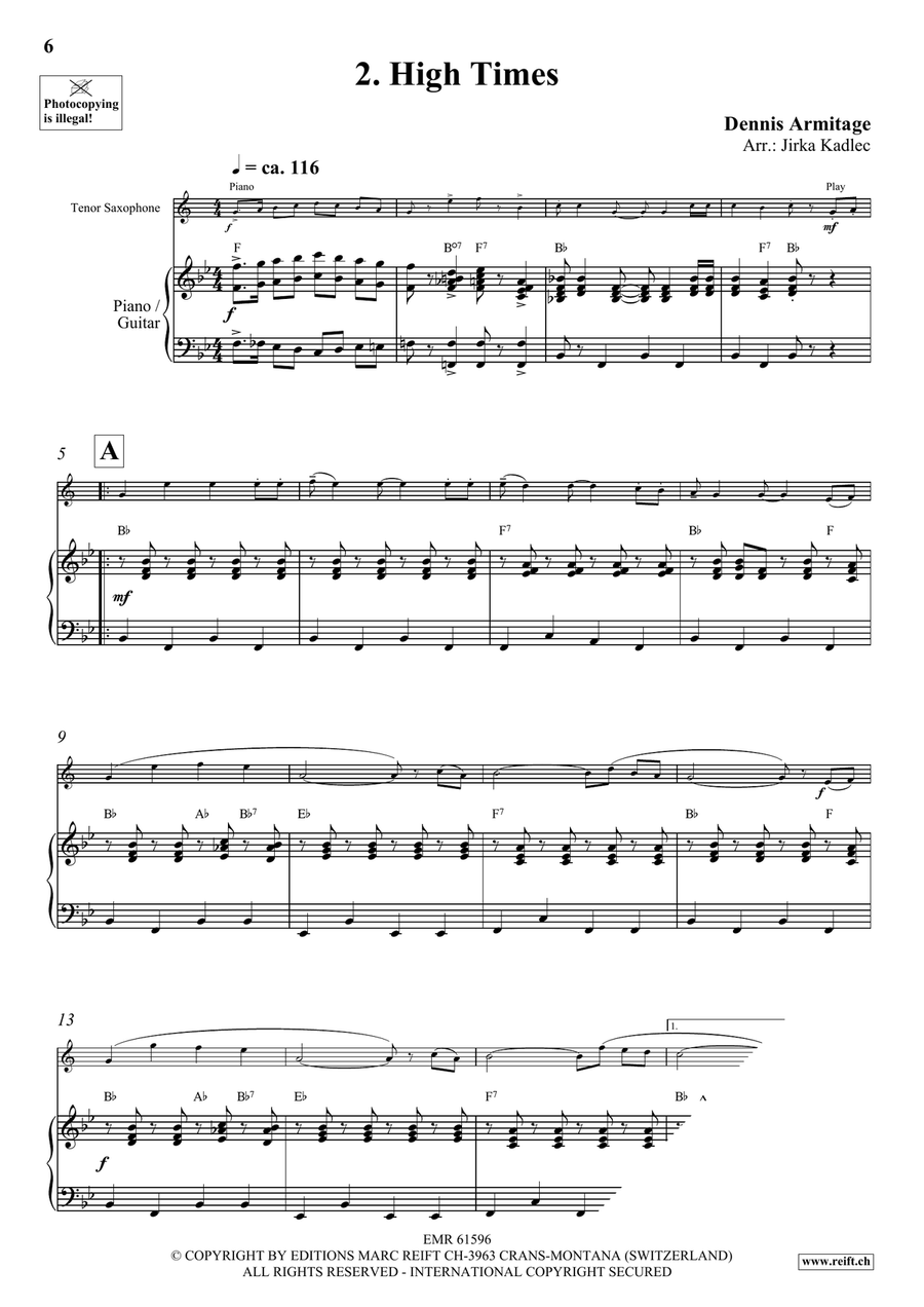 Beer Party Beer Party Tenor Saxophone scores gallery preview page 6