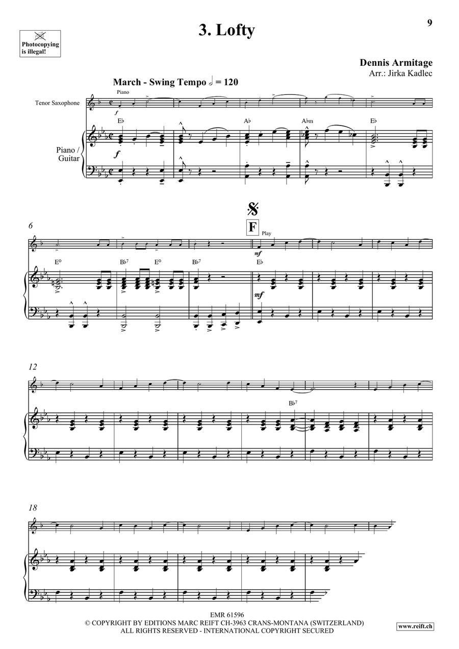 Beer Party Beer Party Tenor Saxophone scores gallery preview page 7