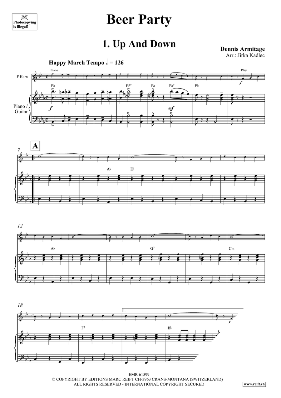 Beer Party Beer Party Horn scores gallery preview page 5