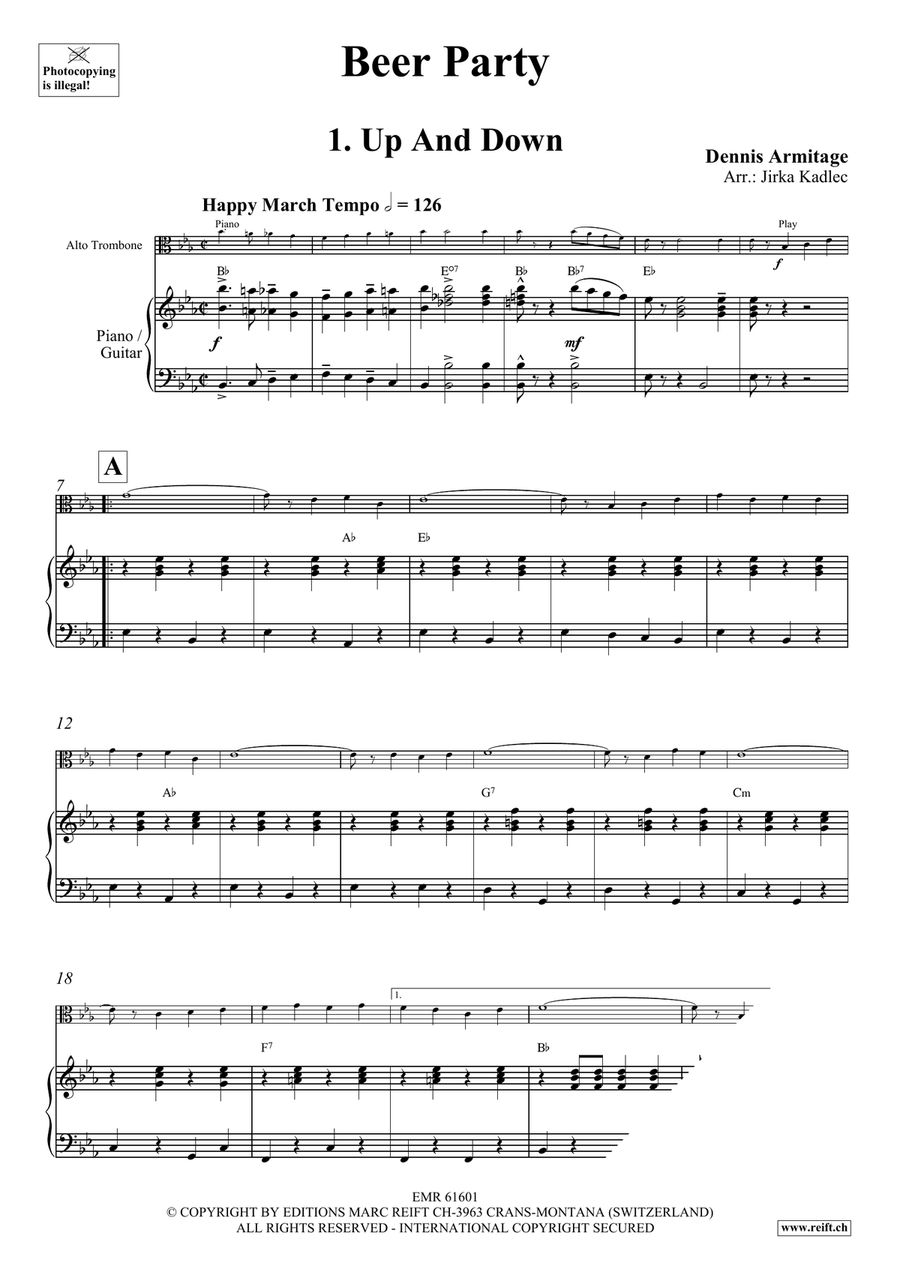 Beer Party Beer Party Piano Accompaniment scores gallery preview page 5
