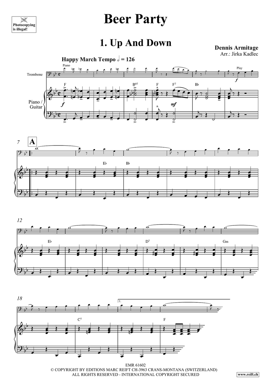 Beer Party Beer Party Piano Accompaniment scores gallery preview page 5