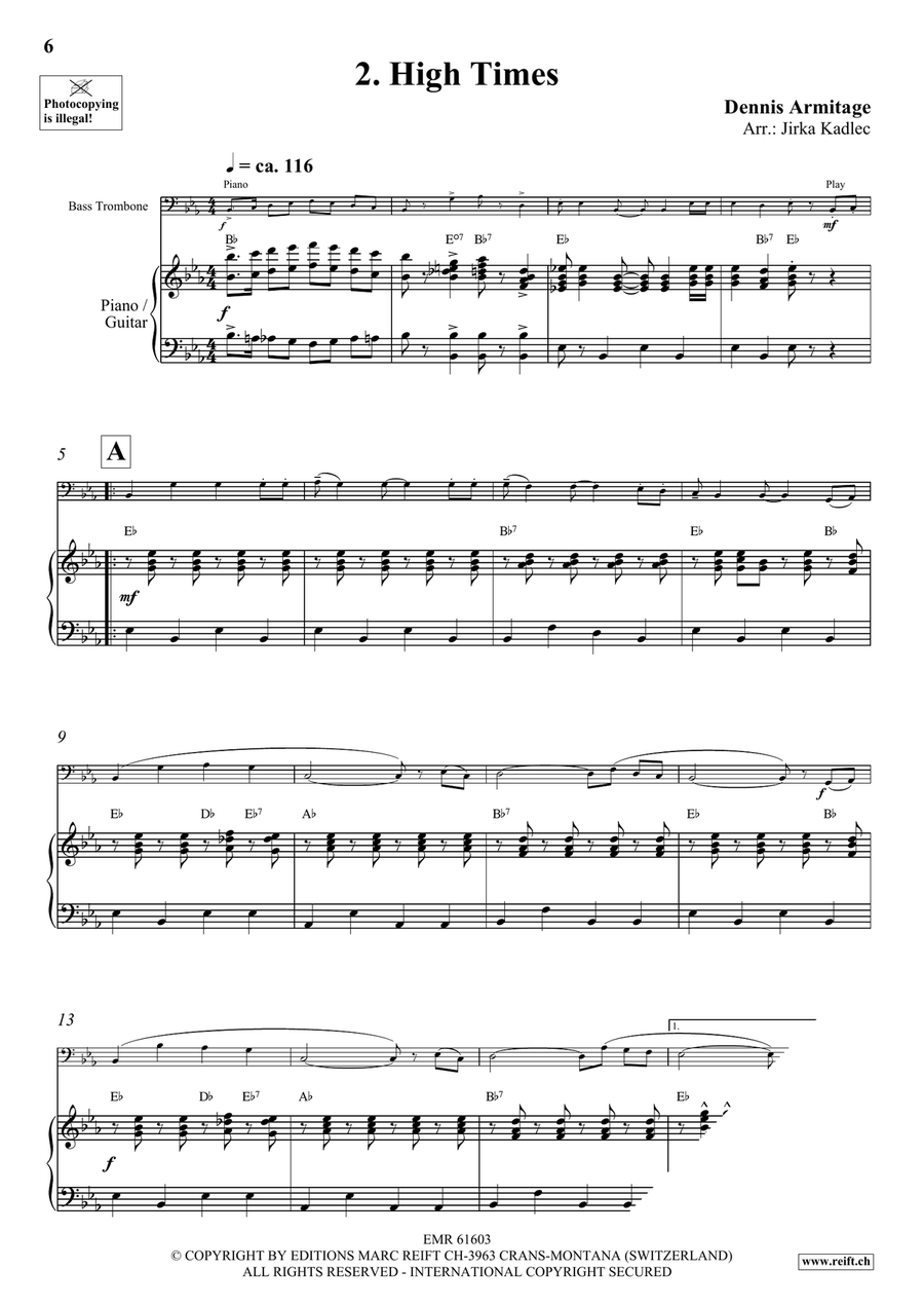 Beer Party Beer Party Bass Trombone scores gallery preview page 6