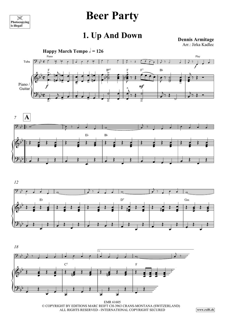 Beer Party Tuba scores gallery preview page 5