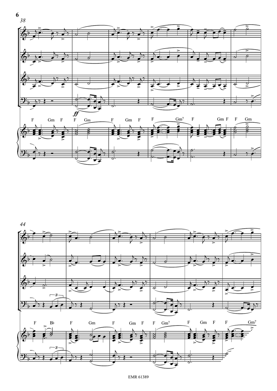 Amen Amen Woodwind Quartet scores gallery preview page 7
