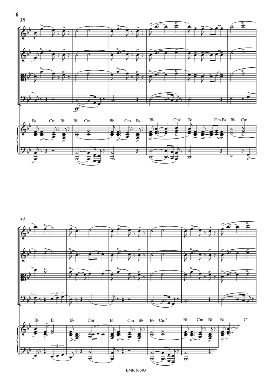 Amen Amen String Quartet scores gallery preview page 7